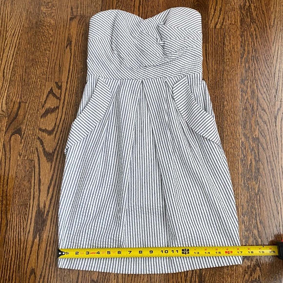 Stripe Strapless Dress - Sz 1 - Picture 7 of 11